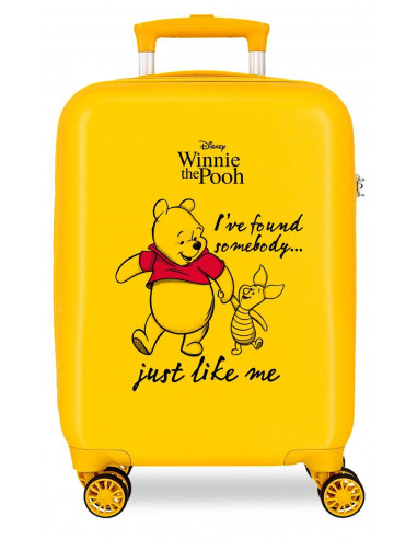 2631322 ABS SUITCASE 50CM 4W. WINNIE THE POOH OCHRE